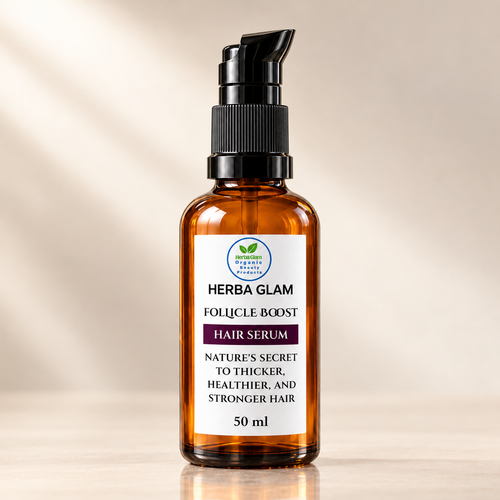 Herba Glam Follicle Boost Hair Serum with Onion and Rosemary, 50 ml bottle