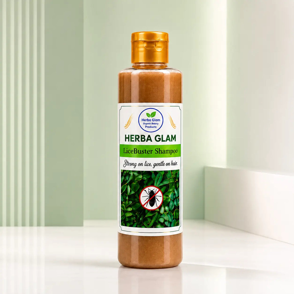 Herba Glam LiceBuster Shampoo with Neem and Eucalyptus, 200ml