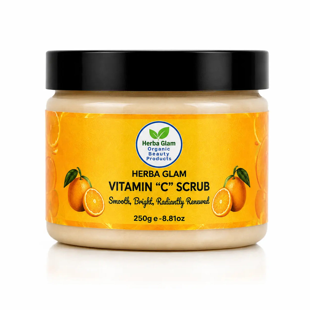 Herba Glam Vitamin C Face Scrub for dull skin
